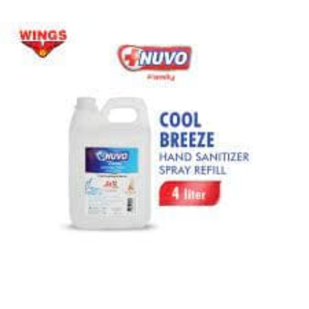 Hand Sanitizer Nuvo 4Ltr