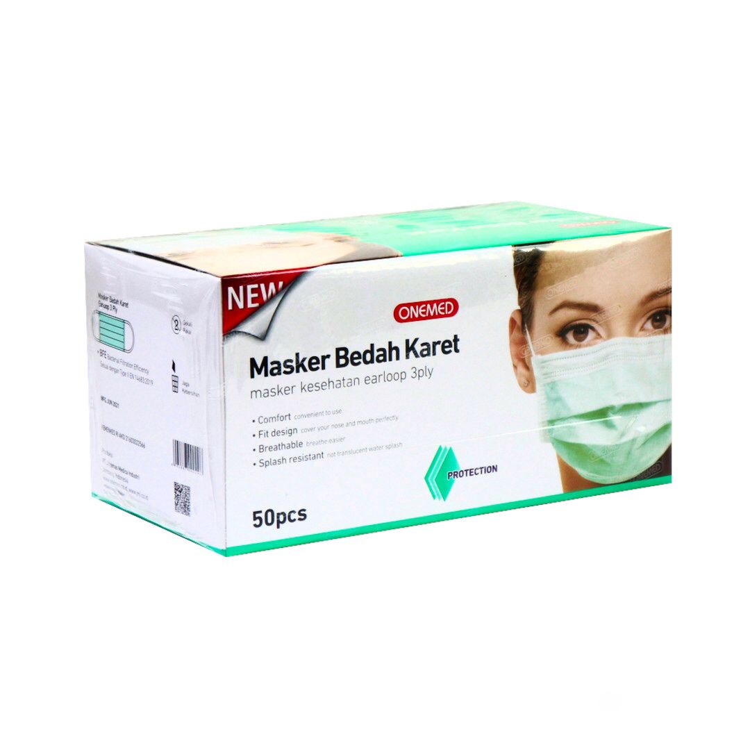 Masker OneMed 1 Box (isi 50 pcs)