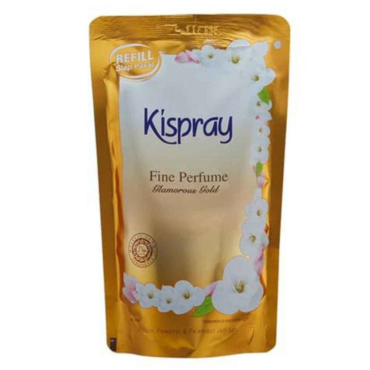 Fabric Softener & Fragrance Kispray Glamorous Gold Refill 280ml