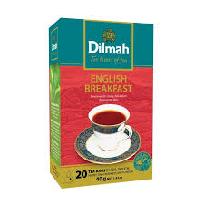 ⁠Dilmah English Breakfast Tea Tag Tbag 20s - Teh Celup